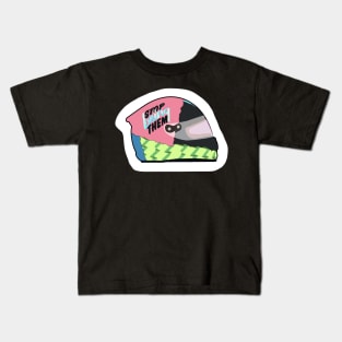 Daniel Ricciardo helmet design Kids T-Shirt